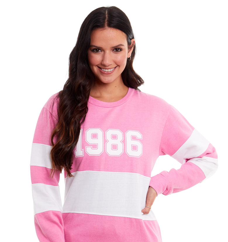 Womens Sweatshirt Oversized Long Sleeve Slouchy Loungewear Tunic Casual Jumper Pullover Tops