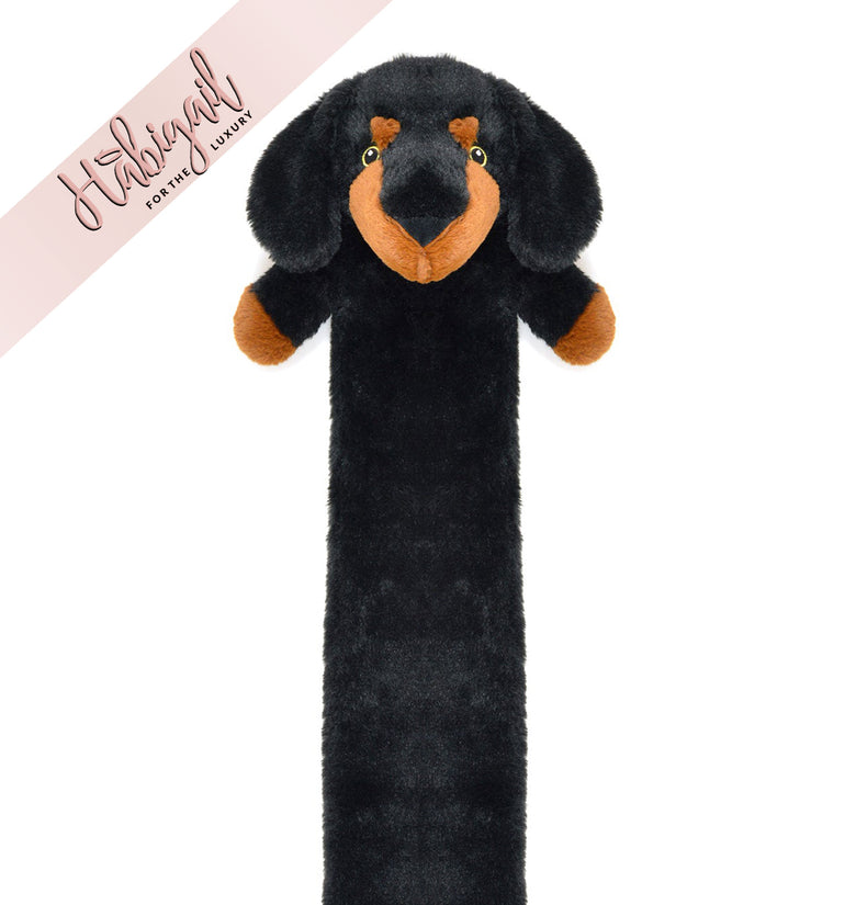 Luxury Plush Luxury Extra Long Dachshund Hot Water Bottle