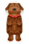 Luxury Plush Cute Dog With Handkerchief Hot Water Bottle